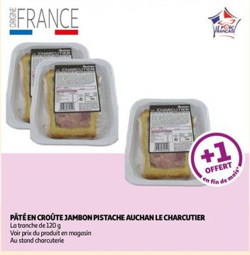 Auchan - Pâté En Croûte Jambon Pistache