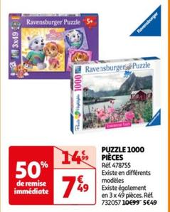 Puzzle 1000 Pièces