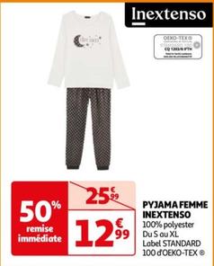 inextenso - pyjama femme