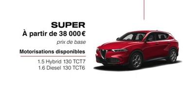 Alfa Romeo - Super offre à 38000€ sur Alfa Romeo