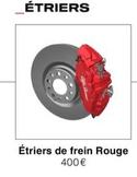 Alfa Romeo - Étriers De Frein Rouge offre à 400€ sur Alfa Romeo