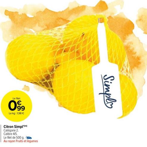 Simpl - Citron