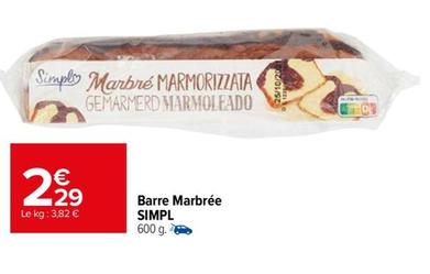 Simpl - Barre Marbrée