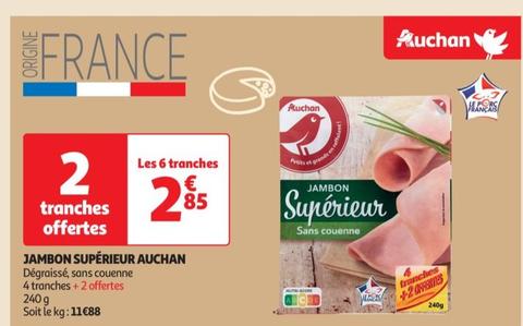 Auchan - Jambon Supérieur