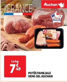 Auchan - Potee Familiale Demi-sel