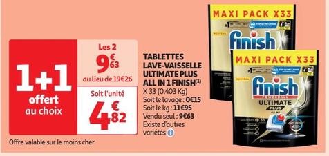 tablettes lave-vaisselle ultimate plus all in 1