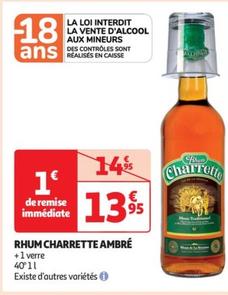 Charrette - Rhum Ambré