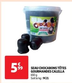Calella - Seau Chocabons Têtes Gourmandes