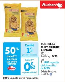 Auchan - Tortillas Chips Nature