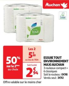 Auchan - Essuie Tout Environnement Maxi