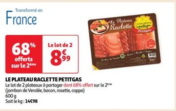 Le Plateau Raclette Petitgas