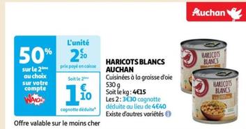 Auchan - Haricots Blancs