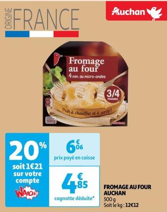 Auchan - Fromage Au Four