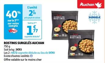 Auchan - Rostinis Surgelés