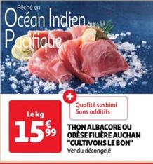 Auchan - Thon Albacore Ou Obèse