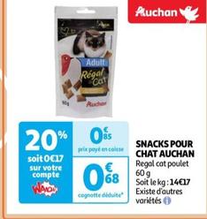 Auchan - Snacks Pour Chat
