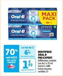 Dentifrice Pro Expert