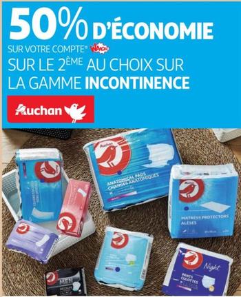 Auchan - Sur La Gamme Incontinence