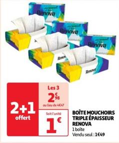 Boite Mouchoirs Triple Epaisseur