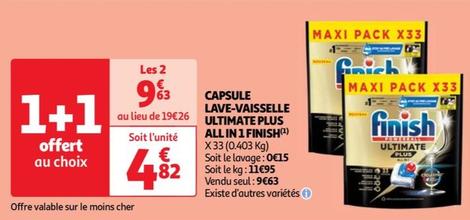 Capsule Lave-vaisselle Ultimate Plus