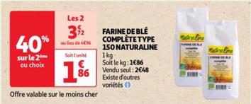 Naturaline - Farine De Ble Complete Type 150