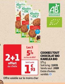 Kareléa Bio - Cookie Tout Chocolat