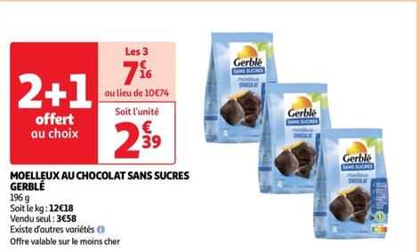 Moelleux Au Chocolat Sans Sucres