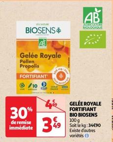 Biosens - Gelée Royale Fortifiant Bio