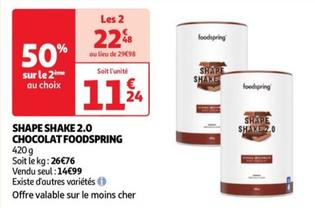 Foodspring - Shape Shake 2.0 Chocolat