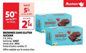 Auchan - Brownies Sans Gluten