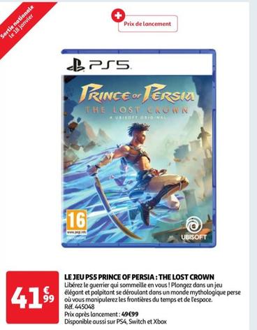 Le Jeu Ps5 Prince Of Persia: The Lost Crown