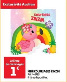 Mini Coloriages Zinzin