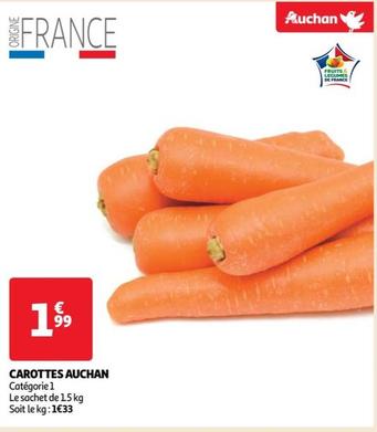 auchan - carottes