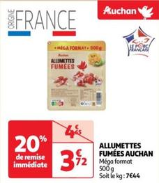 Auchan - Allumettes Fumees