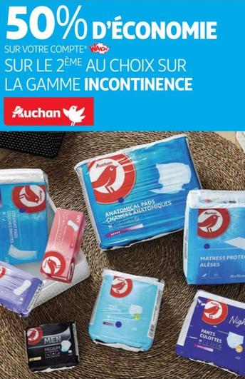 Auchan - Sur La Gamme Incontinence