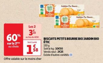 Jardin Bio - Biscuits Petits Beurre Bio