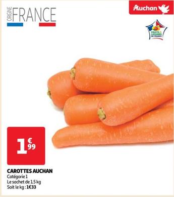Auchan - Carottes