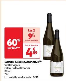 Abymes - Savoie Aop 2023