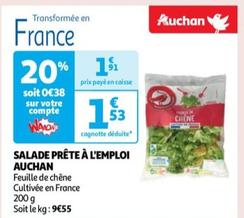 Auchan - Salade Prete A L'emploi