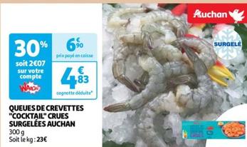 Auchan - Queues De Crevettes