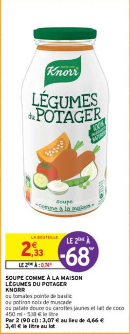 soupe de légumes