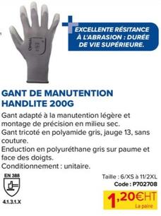 Optimal - Gant De Manutention