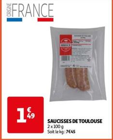 Saucisses De Toulouse