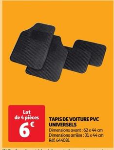 Tapis De Voiture Pvc Universels