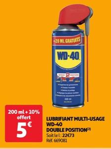 wd-40 - lubrifiant multi-usage