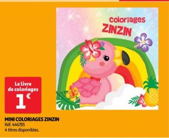 Mini Coloriages Zinzin