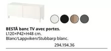 Bestå Banc Tv Avec Portes offre sur IKEA