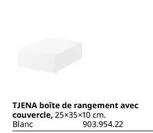 Tjena Boîte De Rangement Avec Couvercle offre sur IKEA