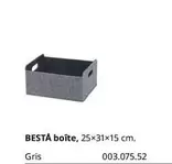 Bestå Boîte offre sur IKEA