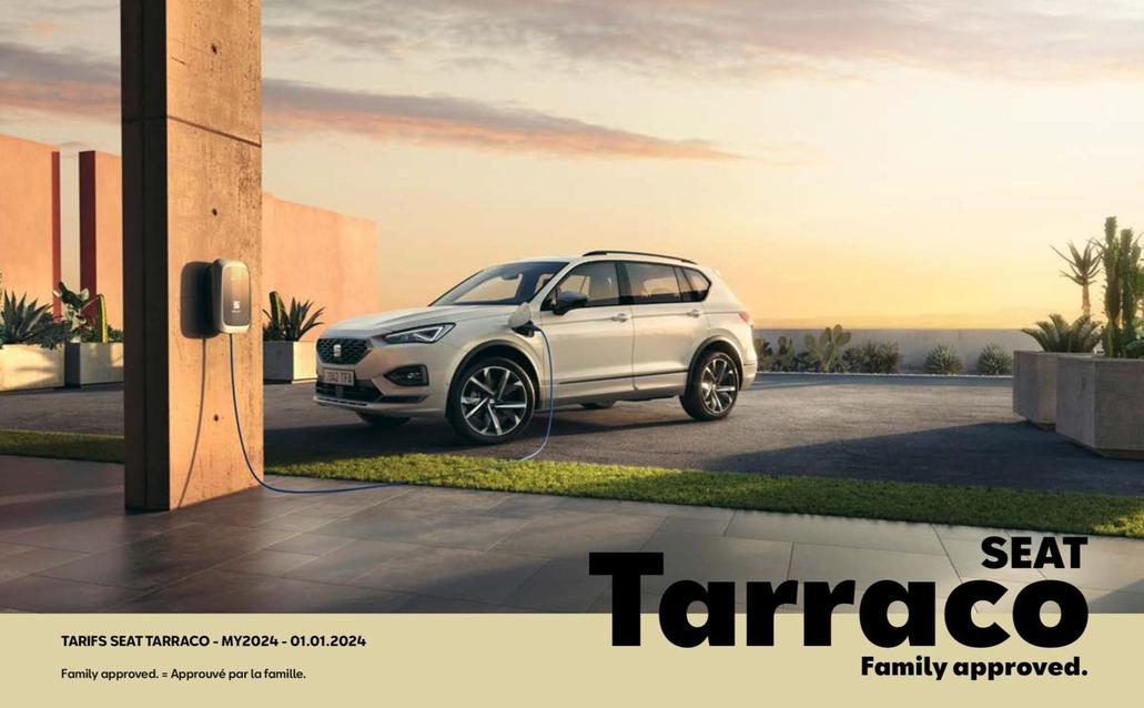 Seat - Tarifs Tarraco offre sur SEAT